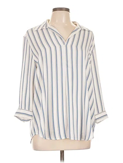 Pre-owned Rachel Zoe Tjx 3/4 Sleeve Blouse In White