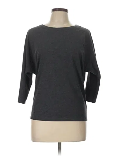 Pre-owned Rachel Zoe Tjx 3/4 Sleeve T-shirt In Gray