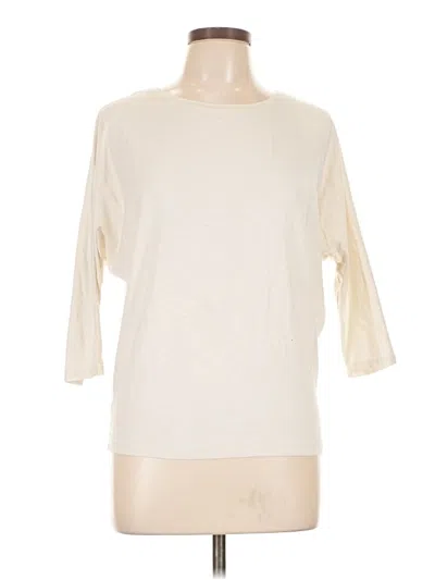 Pre-owned Rachel Zoe Tjx 3/4 Sleeve T-shirt In White