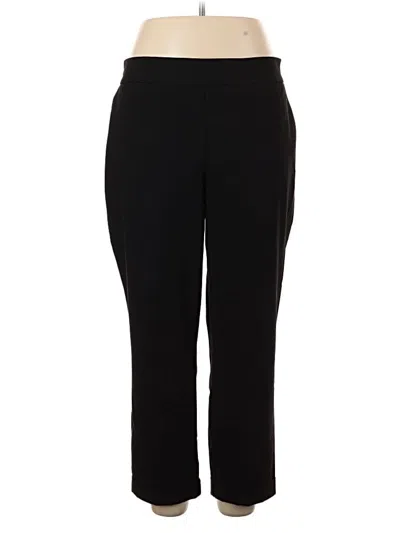 Pre-owned Rachel Zoe Tjx Active Pants In Black
