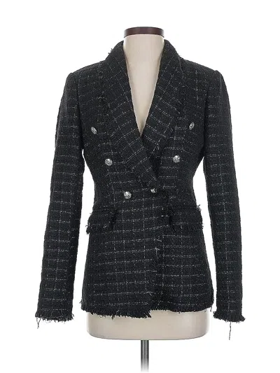 Pre-owned Rachel Zoe Tjx Blazer Jacket In Black