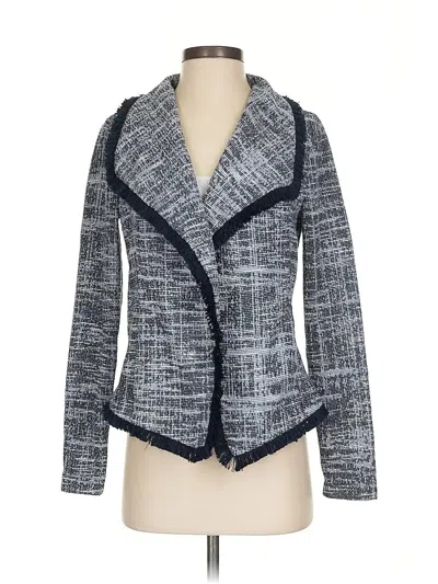 Pre-owned Rachel Zoe Tjx Blazer Jacket In Gray