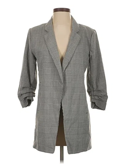 Pre-owned Rachel Zoe Tjx Blazer Jacket In Gray