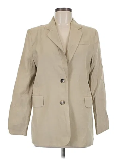 Pre-owned Rachel Zoe Tjx Blazer Jacket In Tan