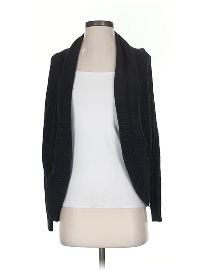 Pre-owned Rachel Zoe Tjx Cardigan Sweater In Black