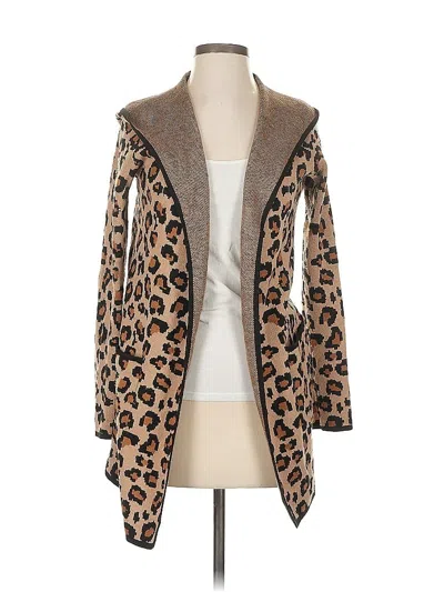 Pre-owned Rachel Zoe Tjx Cardigan Sweater In Brown