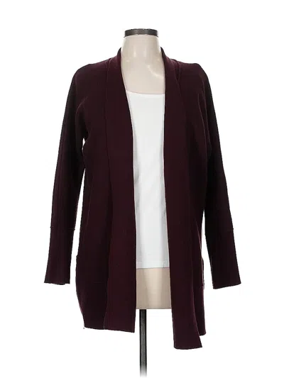 Pre-owned Rachel Zoe Tjx Cardigan Sweater In Burgundy