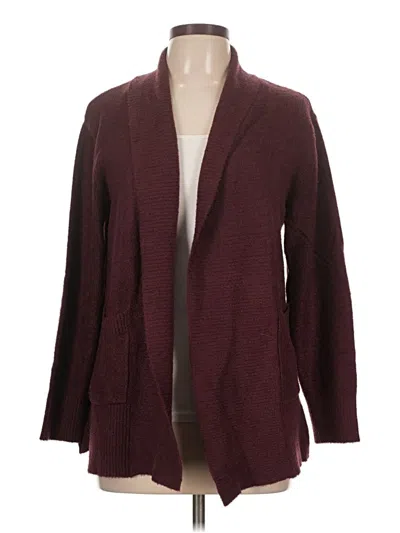 Pre-owned Rachel Zoe Tjx Cardigan Sweater In Burgundy
