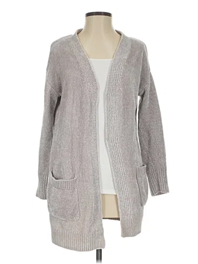 Pre-owned Rachel Zoe Tjx Cardigan Sweater In Gray