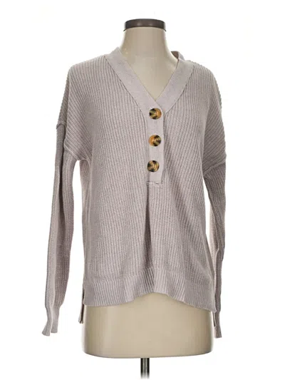 Pre-owned Rachel Zoe Tjx Cardigan Sweater In Gray