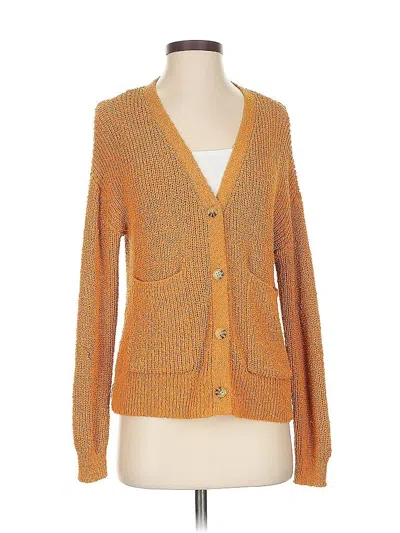 Pre-owned Rachel Zoe Tjx Cardigan Sweater In Orange