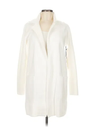 Pre-owned Rachel Zoe Tjx Cardigan Sweater In White