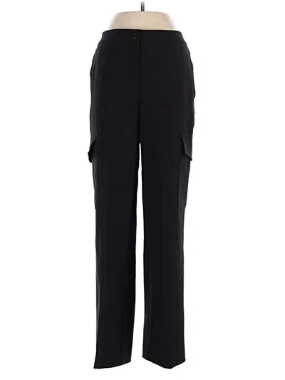 Pre-owned Rachel Zoe Tjx Cargo Pants In Black
