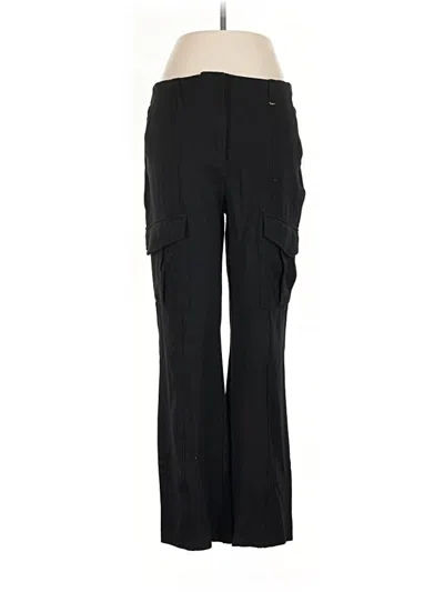 Pre-owned Rachel Zoe Tjx Cargo Pants In Black