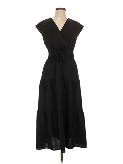 Pre-owned Rachel Zoe Tjx Casual Dress In Black