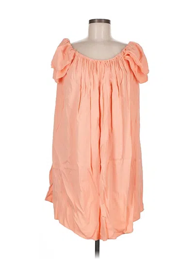 Pre-owned Rachel Zoe Tjx Casual Dress In Orange