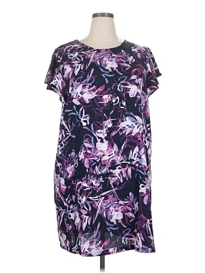 Pre-owned Rachel Zoe Tjx Casual Dress In Purple