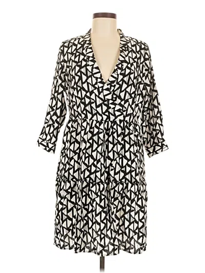 Pre-owned Rachel Zoe Tjx Casual Dress In White