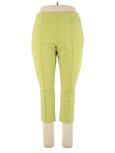 Pre-owned Rachel Zoe Tjx Casual Pants In Green