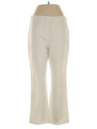 Pre-owned Rachel Zoe Tjx Casual Pants In White