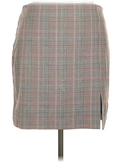 Pre-owned Rachel Zoe Tjx Casual Skirt In Gray