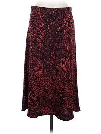 Pre-owned Rachel Zoe Tjx Casual Skirt In Red