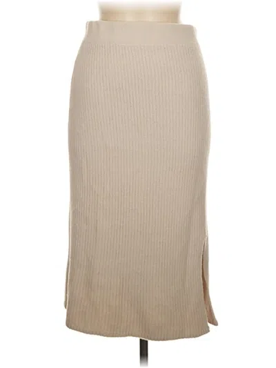 Pre-owned Rachel Zoe Tjx Casual Skirt In Tan