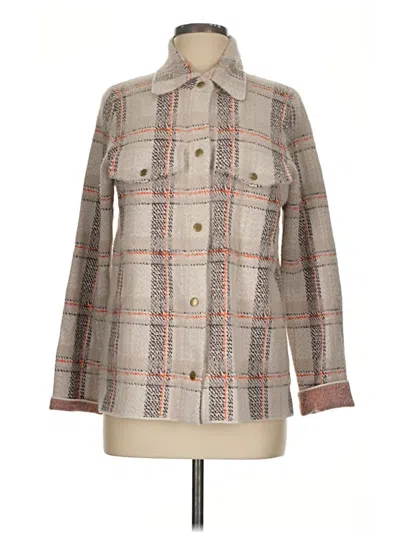Pre-owned Rachel Zoe Tjx Coat In Tan