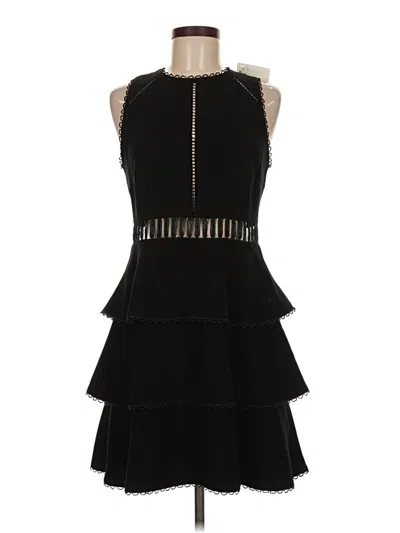 Pre-owned Rachel Zoe Tjx Cocktail Dress In Black