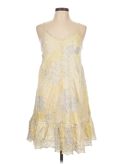 Pre-owned Rachel Zoe Tjx Cocktail Dress In Yellow