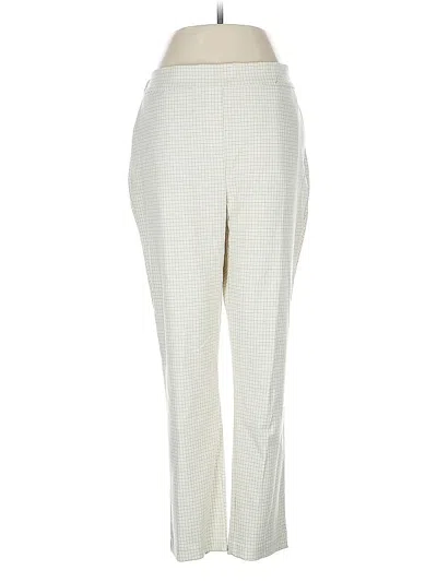 Pre-owned Rachel Zoe Tjx Dress Pants In White