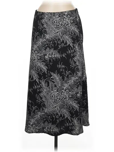 Pre-owned Rachel Zoe Tjx Formal Skirt In Black