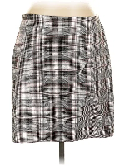 Pre-owned Rachel Zoe Tjx Formal Skirt In Gray