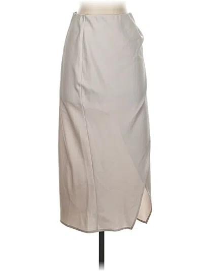 Pre-owned Rachel Zoe Tjx Formal Skirt In Tan
