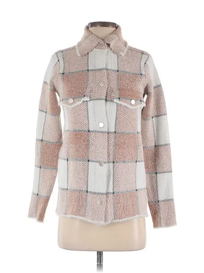 Pre-owned Rachel Zoe Tjx Jacket In White