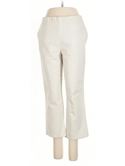 Pre-owned Rachel Zoe Tjx Khaki Pant In White