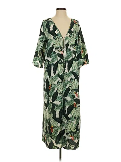 Pre-owned Rachel Zoe Tjx Kimono In Green
