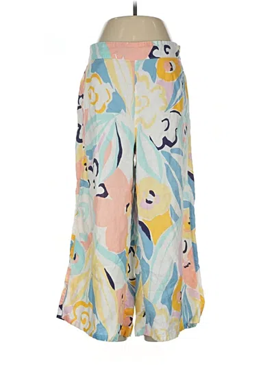 Pre-owned Rachel Zoe Tjx Linen Pants In Blue