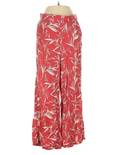 Pre-owned Rachel Zoe Tjx Linen Pants In Pink