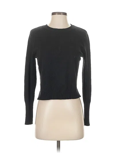 Pre-owned Rachel Zoe Tjx Pullover Sweater In Black