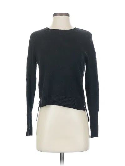 Pre-owned Rachel Zoe Tjx Pullover Sweater In Black