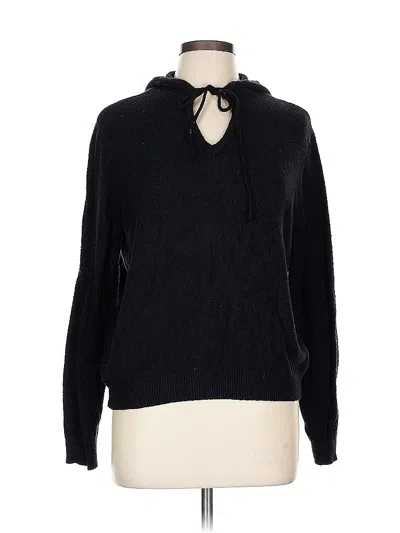 Pre-owned Rachel Zoe Tjx Pullover Sweater In Black