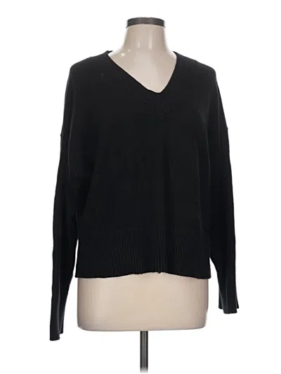 Pre-owned Rachel Zoe Tjx Pullover Sweater In Black