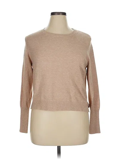 Pre-owned Rachel Zoe Tjx Pullover Sweater In Brown