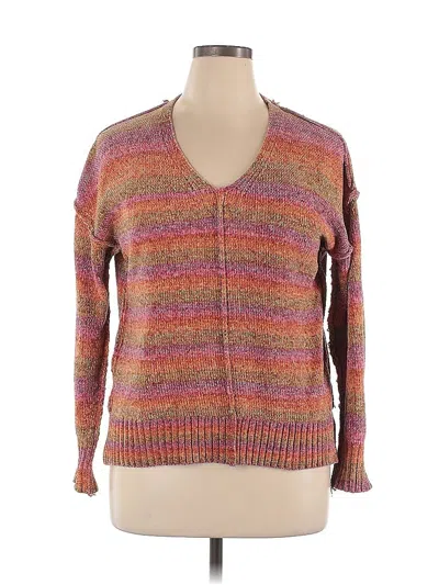 Pre-owned Rachel Zoe Tjx Pullover Sweater In Brown