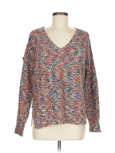 Pre-owned Rachel Zoe Tjx Pullover Sweater In Purple