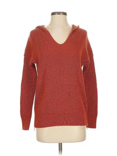 Pre-owned Rachel Zoe Tjx Pullover Sweater In Red