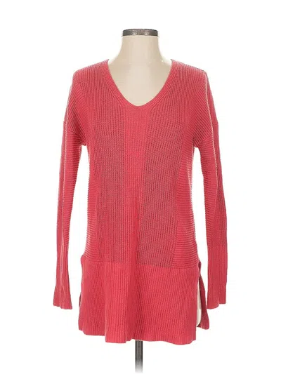 Pre-owned Rachel Zoe Tjx Pullover Sweater In Red