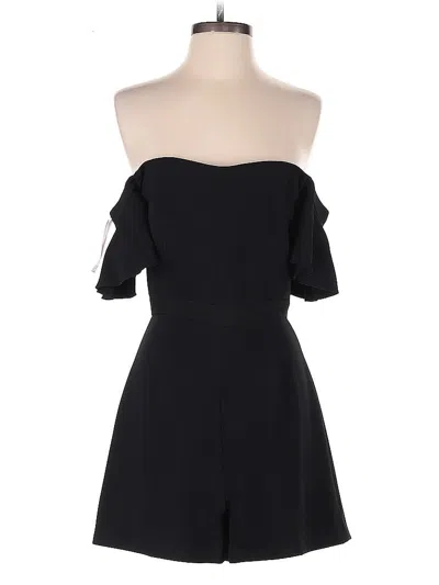 Pre-owned Rachel Zoe Tjx Romper In Black