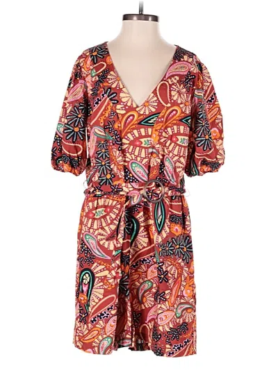 Pre-owned Rachel Zoe Tjx Romper In Red